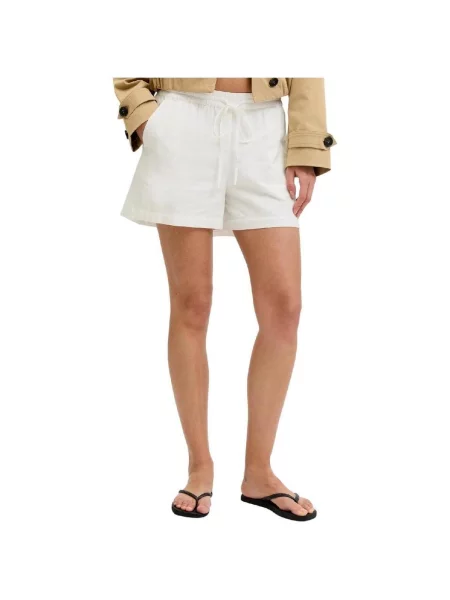 Pantaloni Jjxx alb