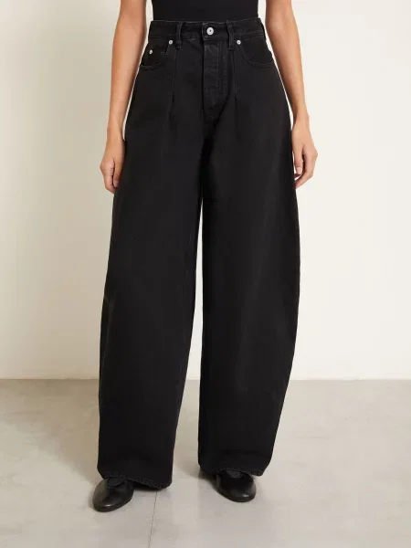 Jacquemus Barrel Džíny Le De-Nimes black černé
