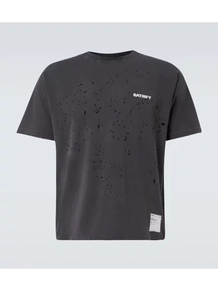 Tricou Satisfy din jerseu negru