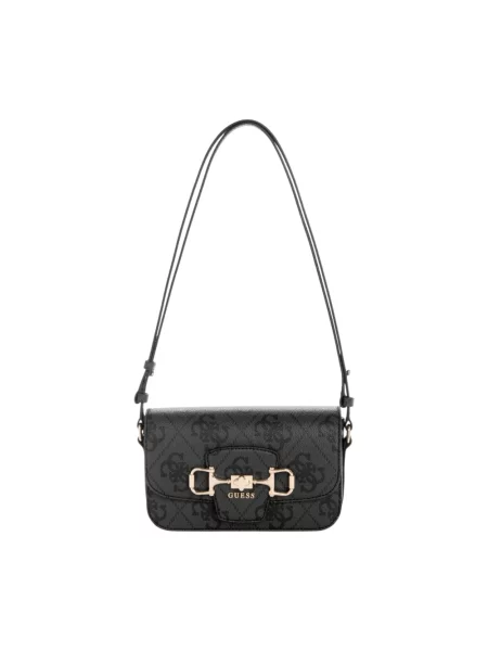 Guess torebka tote z imitacji skóry JANIE czarna