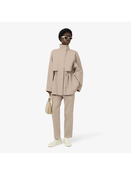 Lacoste Kurtka Oversize beżowa