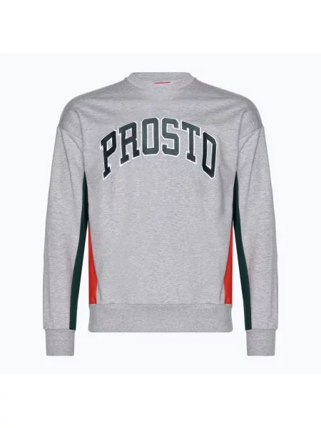 Bluza PROSTO Crewneck Splork szara