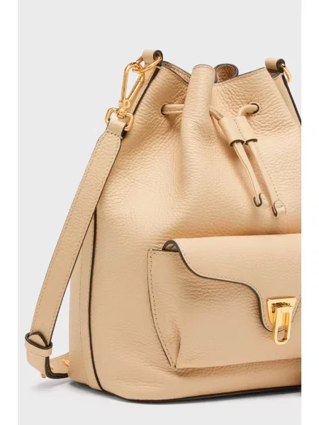 Сумка Coccinelle бежевая