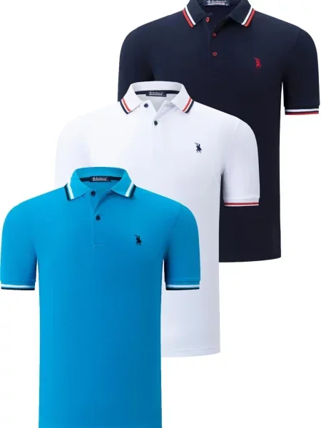 Tricou polo Dewberry negru
