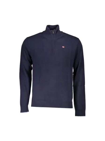 Golf Napapijri z długim rękawem niebieski