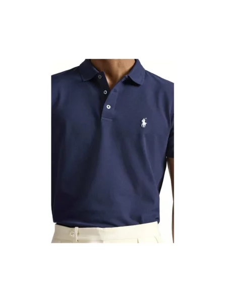 Polo Ralph Lauren polo granatowy gładki niebieska