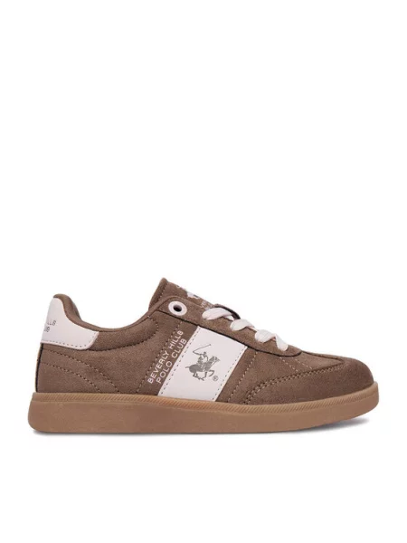 Sneakersy Beverly Hills Polo Club hnedá
