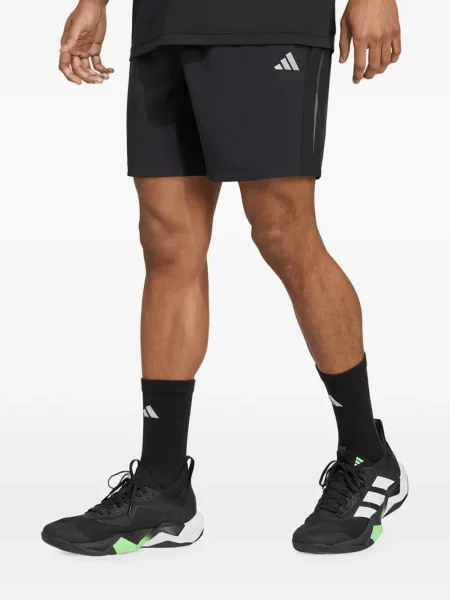 Mănuși Adidas cu imagine cu imprimeu abstract negru