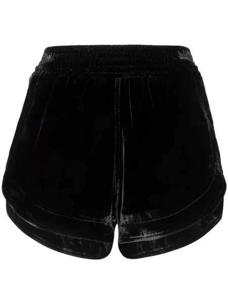 Pantaloni scurți Philipp Plein de catifea negru