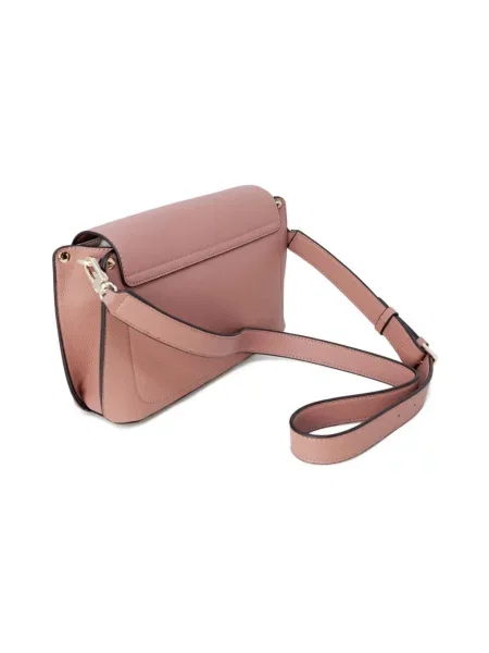 Lniana mała mały torba podróżna Guess różowa