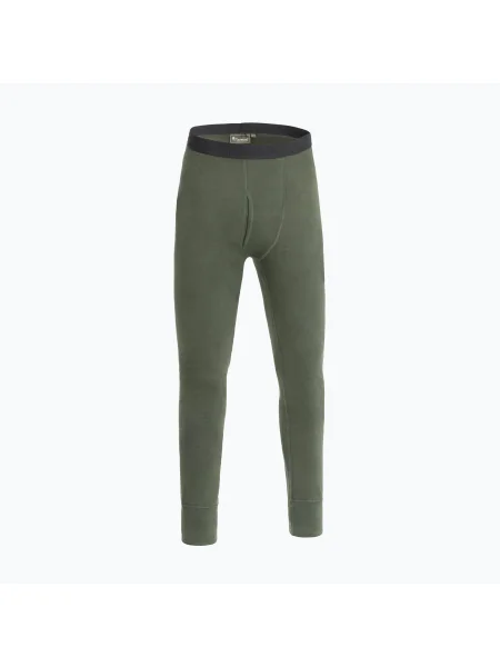 Термо панталони Pinewood Abisko Merino Base Layer d.mossgreen зелено