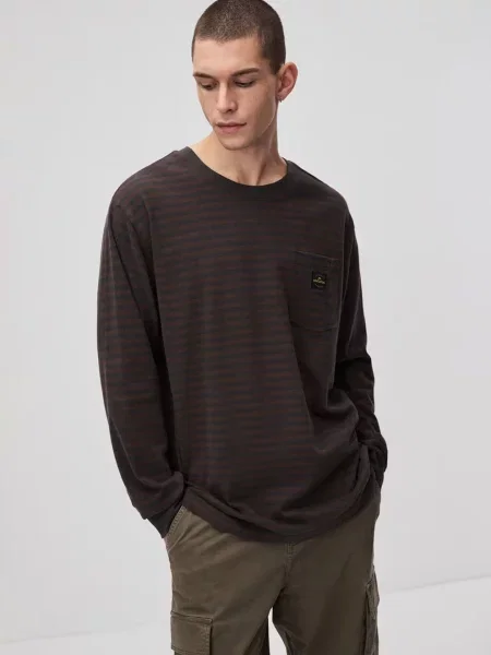 Лонгслив Diverse в полоску