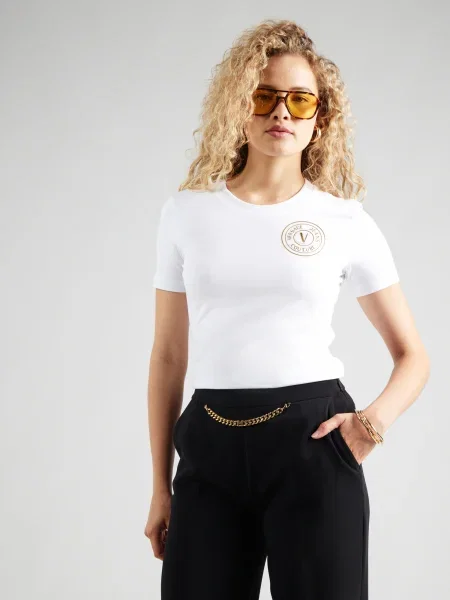 Versace Jeans Couture Tricou alb