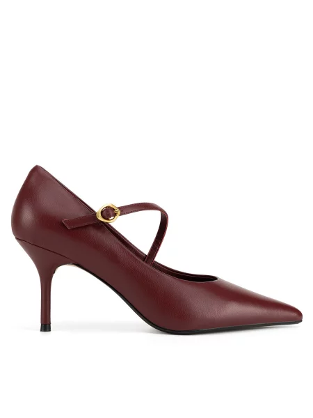 Туфлі на шпильці Gino Rossi бордовий