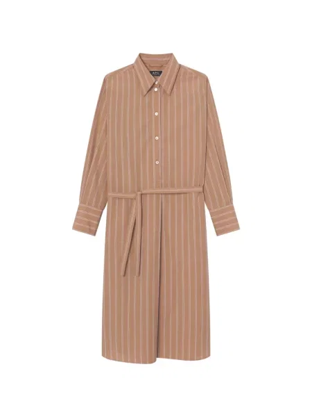 Cu centură rochie tip cămașă A.p.c.