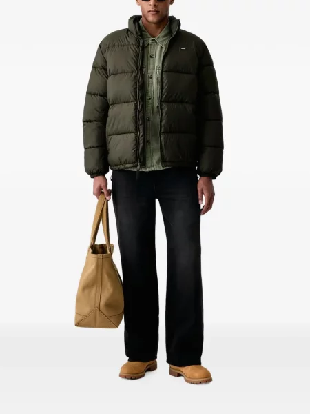 Scurt rucsac Levi's® cu autograf din dantelă gri