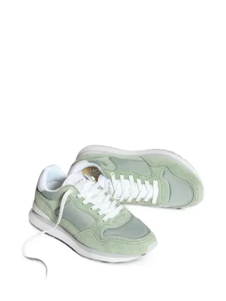 Sneakerși Hoff cu șireturi din dantelă verde