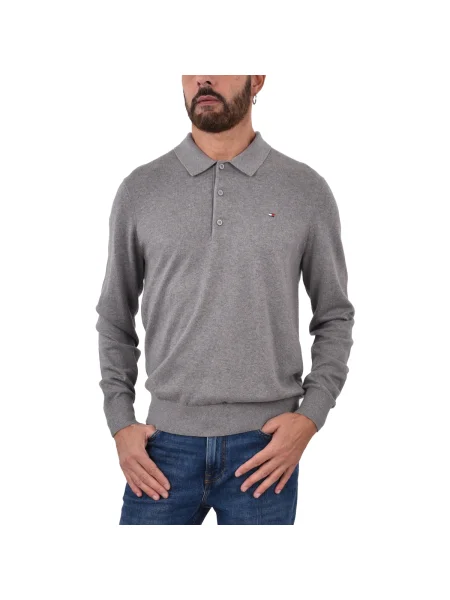 Polo Tommy Hilfiger gri