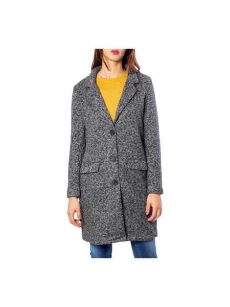 Płaszcz Jacqueline De Yong niebieski