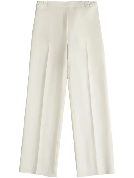 Talia spodnie Tod's wełniane białe