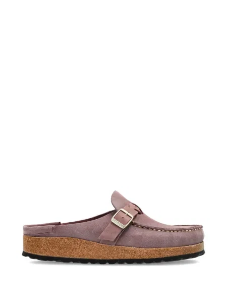 Papuci tip mules Birkenstock violet