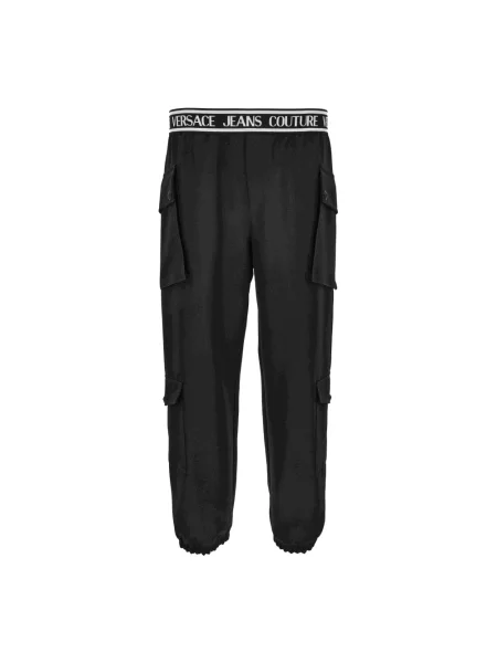 Spodnie Versace Jeans Couture czarne
