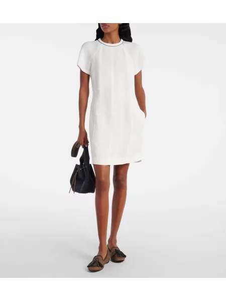 Rochie Brunello Cucinelli alb