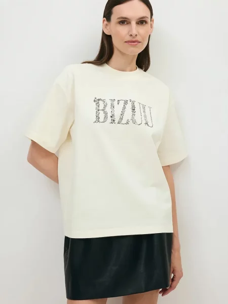 BIZUU tricou pentru femei din JONI bej