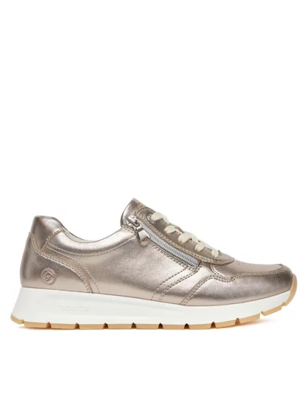 Remonte Sneakersy Złoty