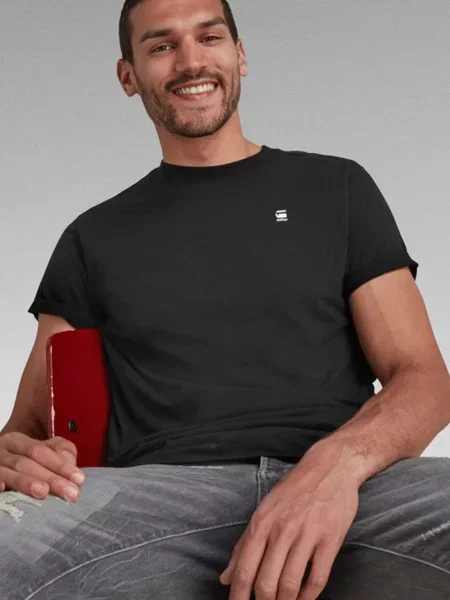 Футболка G-star Raw чорна