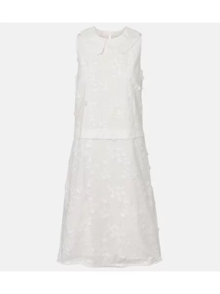 Rochie midi Dorothee Schumacher alb