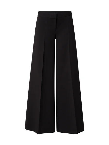 WEEKDAY Pantaloni cu dungă Dione' negru