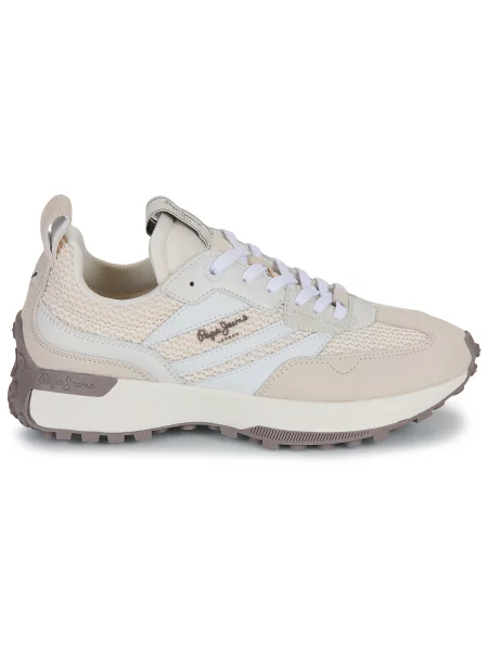 Pantofi Pepe Jeans tricotate alb