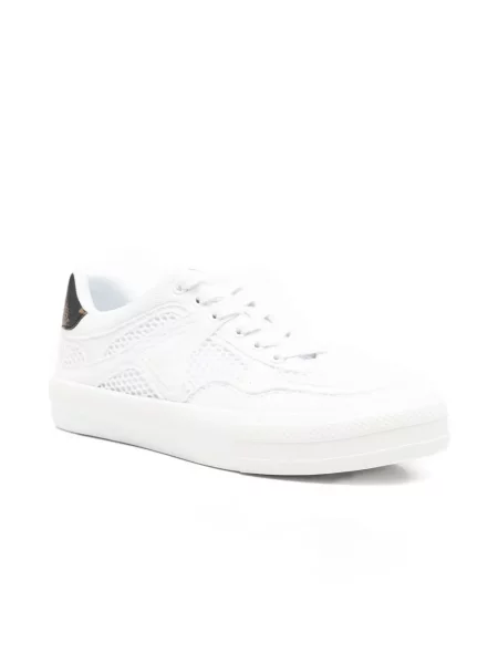 Sneakerși Guess alb