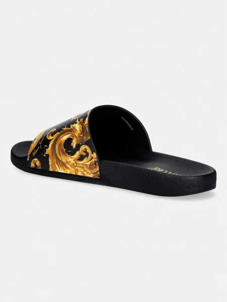 Papuci Versace Jeans Couture negru