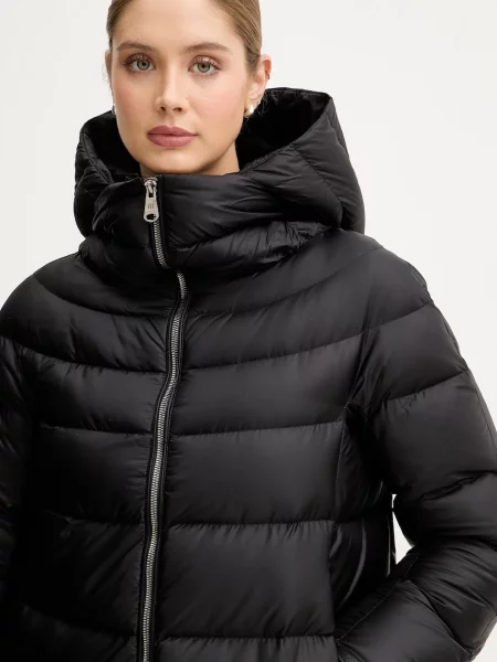 Пухова куртка Hetrego HANNA зимова oversize чорний