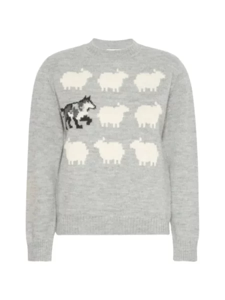 Pulover Weekend Max Mara de lână gri