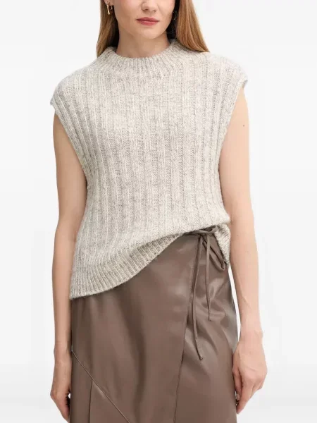 Vestă Barbour fără mâneci cu nervuri