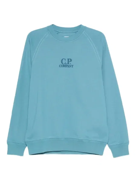 Hanorac C.p. Company cu broderie albastru