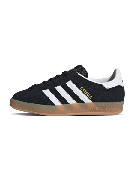 Sneakersy Adidas Gazelle zamszowe retro czarne