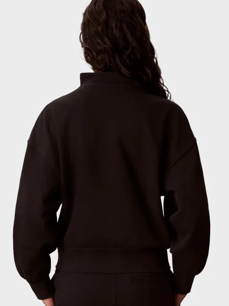 Махровый свитер Calvin Klein черный