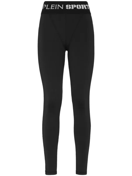 Leggings Plein Sport negru