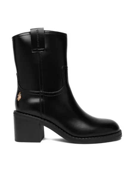 U.S. Polo Assn. Μποτάκια μαύρο