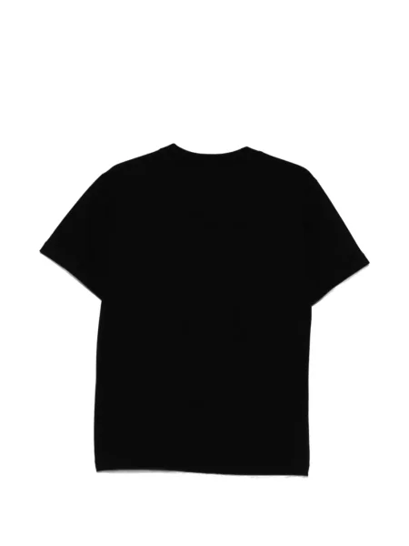 Tricou Moschino Jeans cu autograf negru