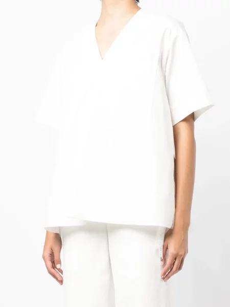 Krótka bluzka Goen.j biała