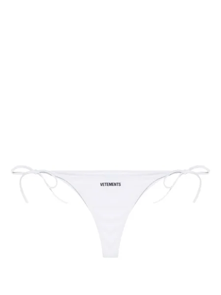 Bikini Vetements cu imagine alb