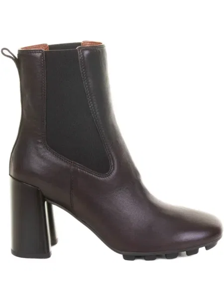 Botine Hogan din piele maro