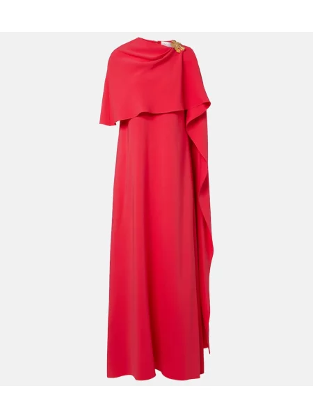 Rochie Oscar De La Renta de mătase roz