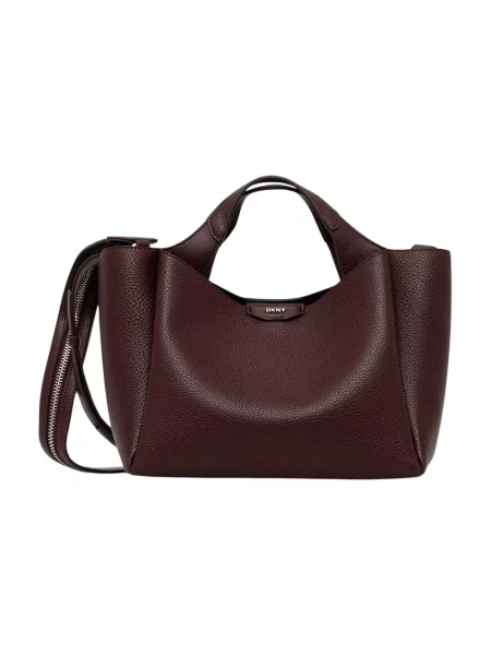 DKNY torebka crossbody z imitacji skóry czerwona