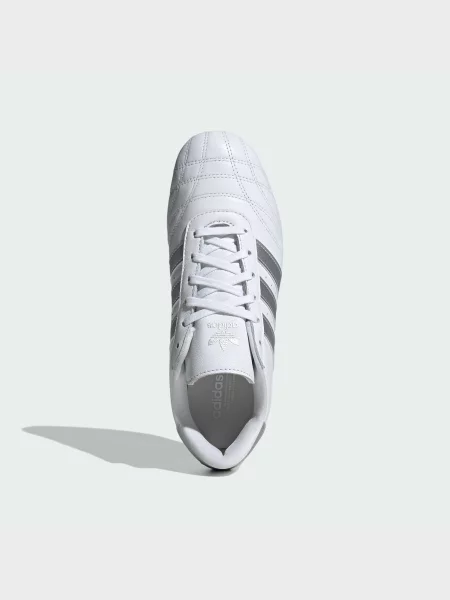 Кожаные кроссовки Adidas белые